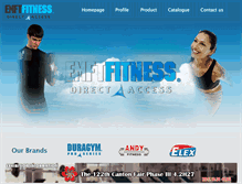 Tablet Screenshot of emft-fitness.com